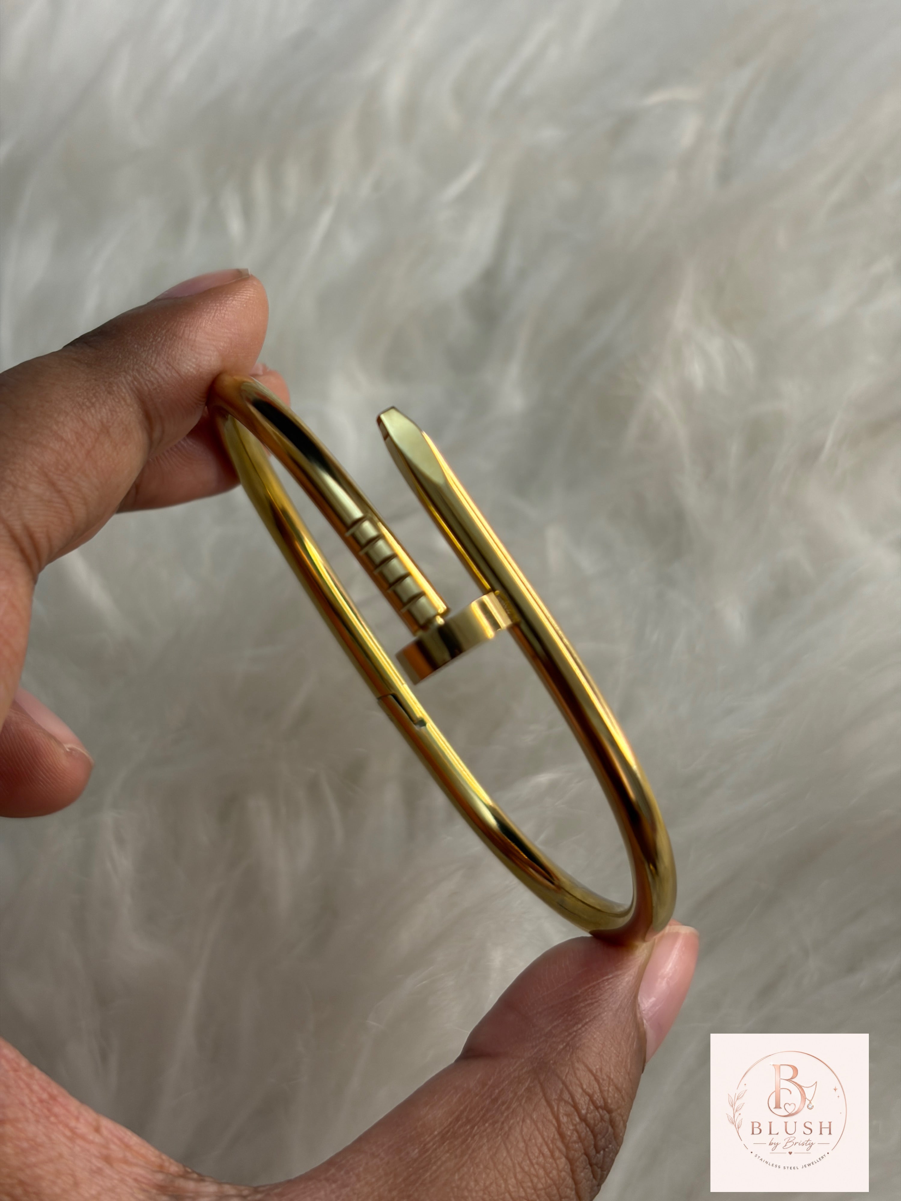 Nail Cuff Bracelet