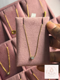 Golden Stone Necklace